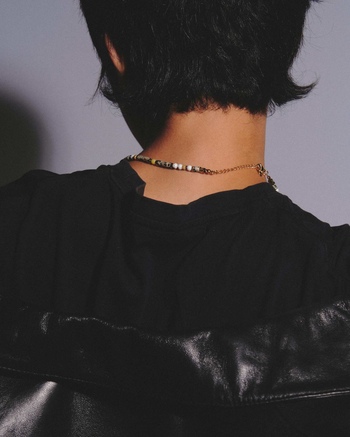 바이브(BYBE) GEMSTONE MIX NECKLACE