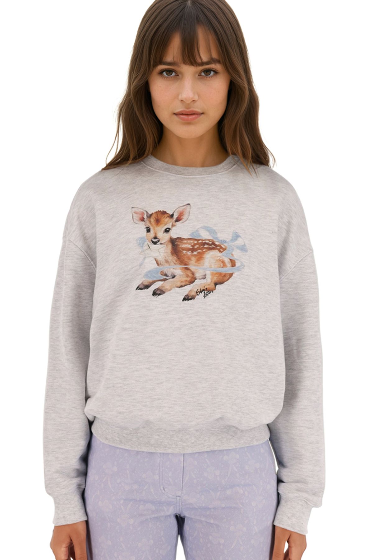 신스레터스(SHINS LETTERS) Letter-deer Sweatshirt / No.1
