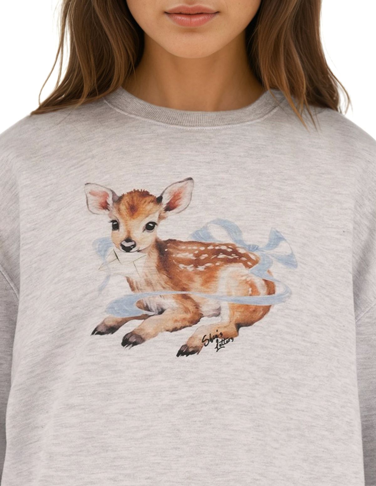 신스레터스(SHINS LETTERS) Letter-deer Sweatshirt / No.1