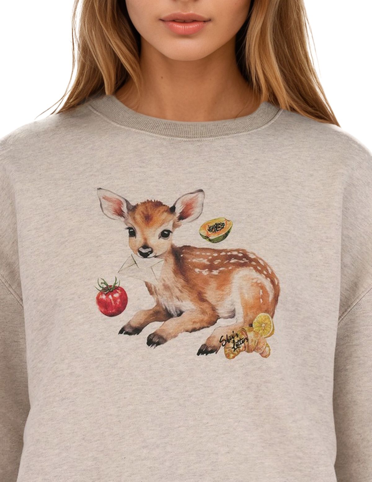 신스레터스(SHINS LETTERS) Letter-deer Sweatshirt / No.2