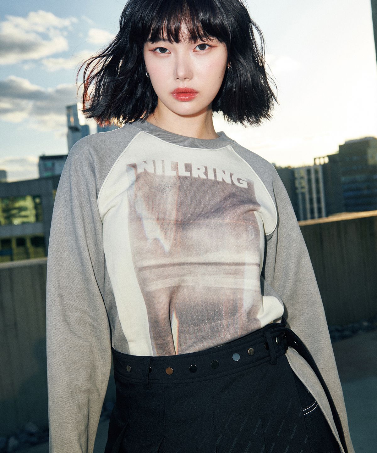 닐링(NILLRING) T17.00 Raglan long sleeve T