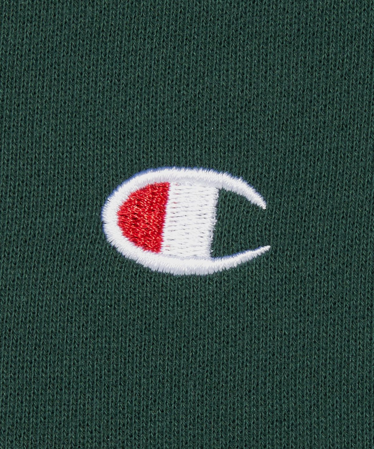 챔피온(CHAMPION) C로고 후드 집업 Dark Green