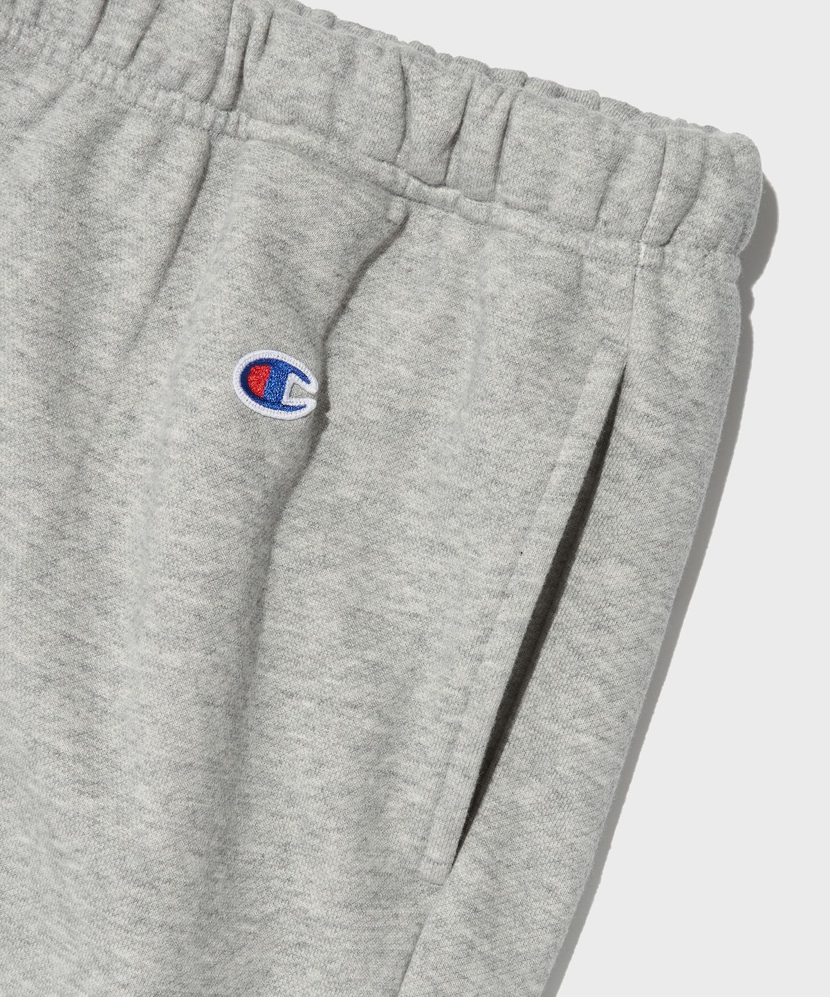 챔피온(CHAMPION) C로고 스트레이트 스웨트 팬츠 Normal Grey