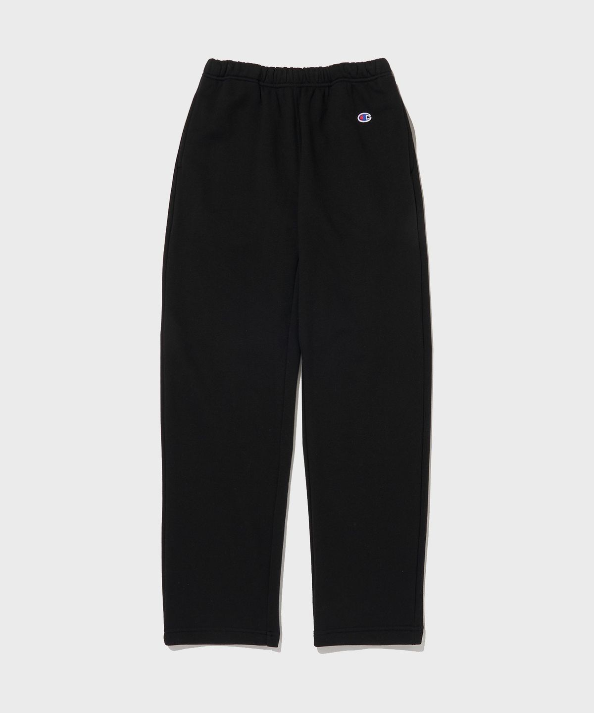 챔피온(CHAMPION) C로고 스트레이트 팬츠 Black