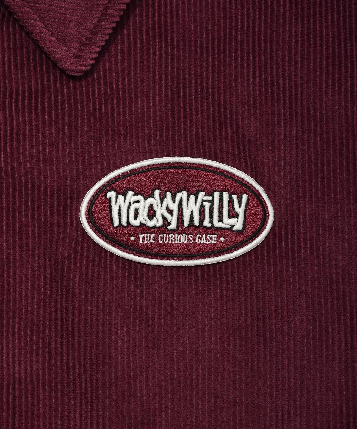 와키윌리(WACKY WILLY) 코듀로이 블루종 점퍼 퍼플