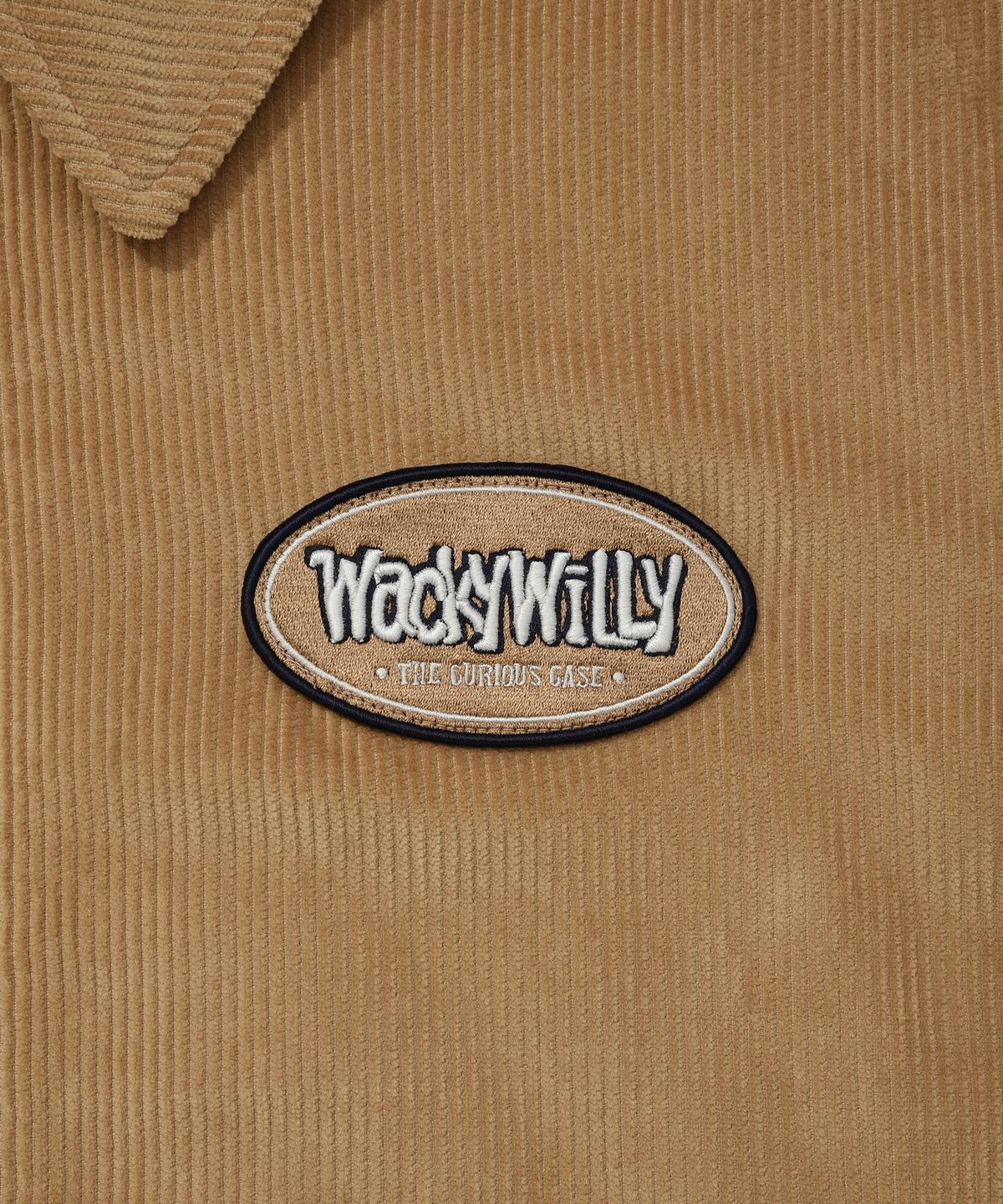 와키윌리(WACKY WILLY) 코듀로이 블루종 점퍼 베이지