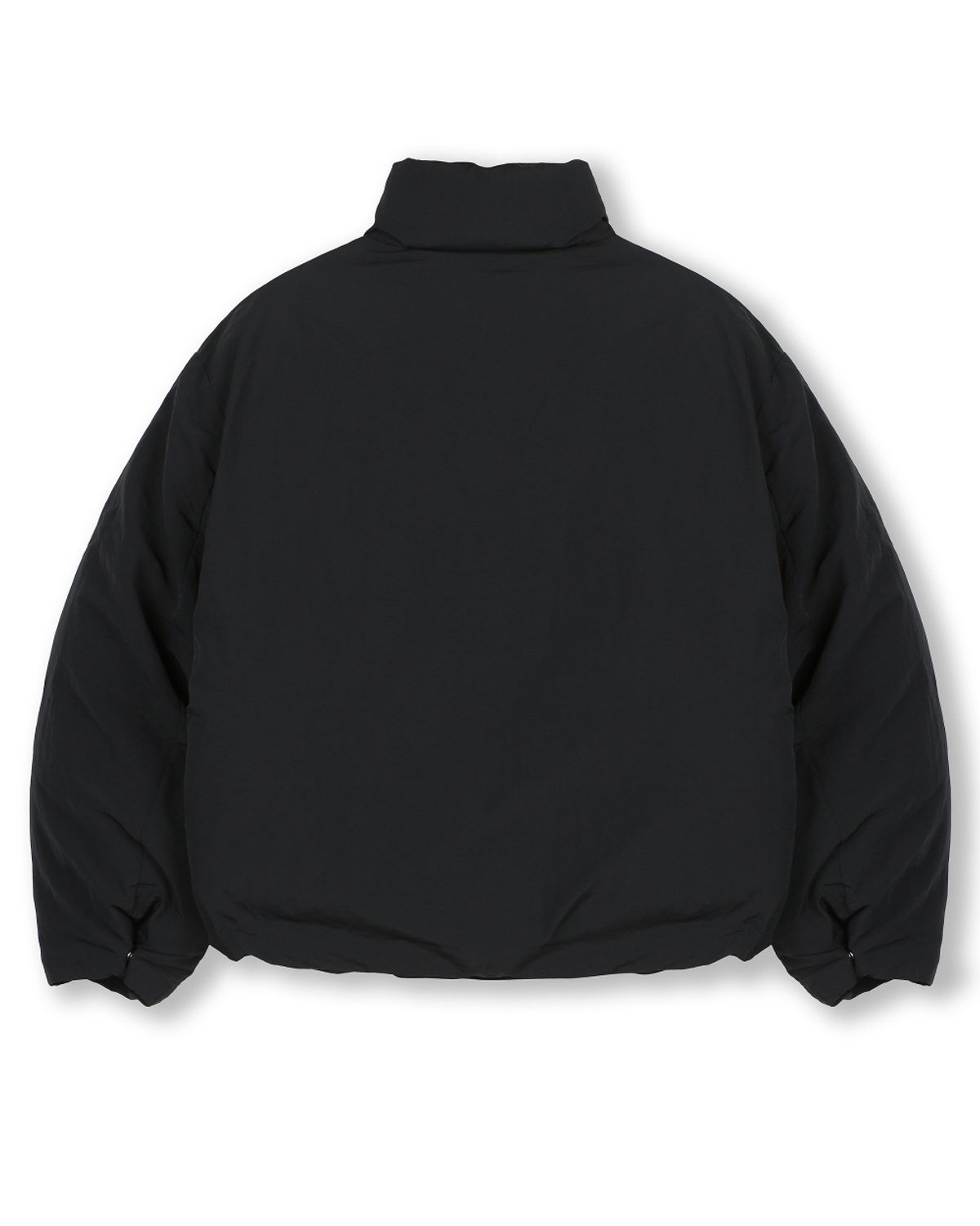 비슬로우(BESLOW) MINIMAL PUFFER DOWN JACKET CRINKLE BLACK