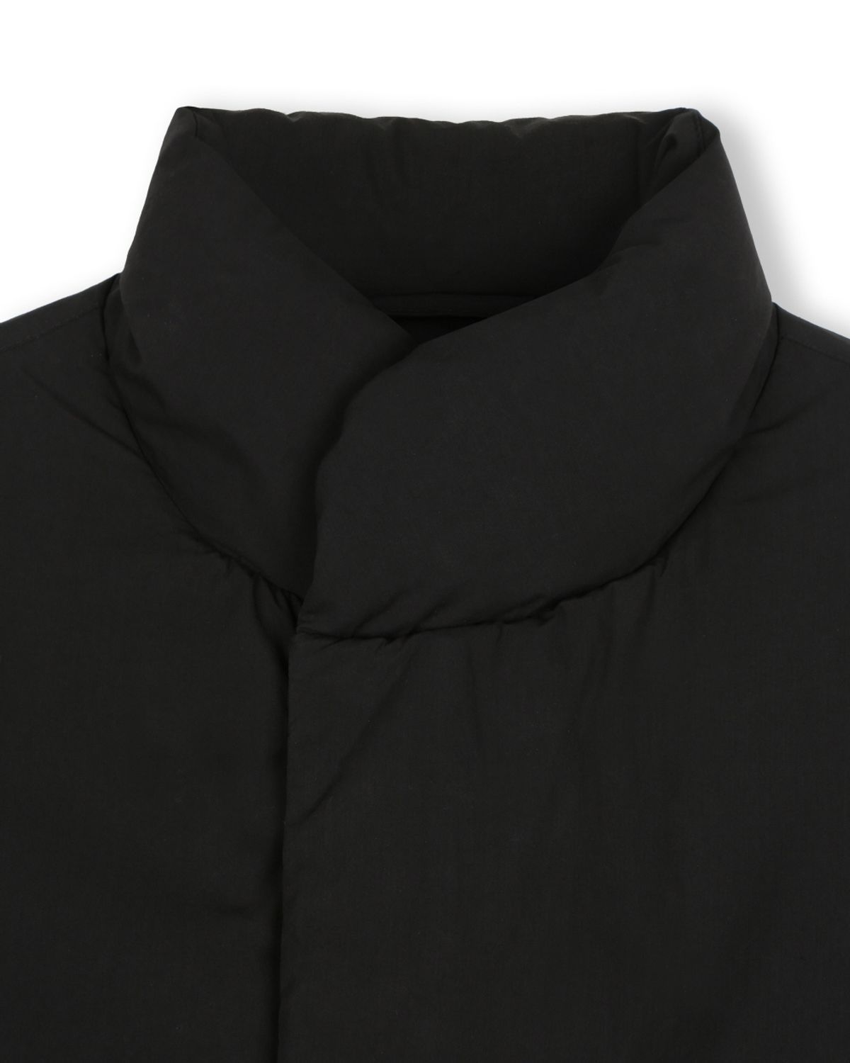 비슬로우(BESLOW) MINIMAL PUFFER DOWN JACKET BLACK