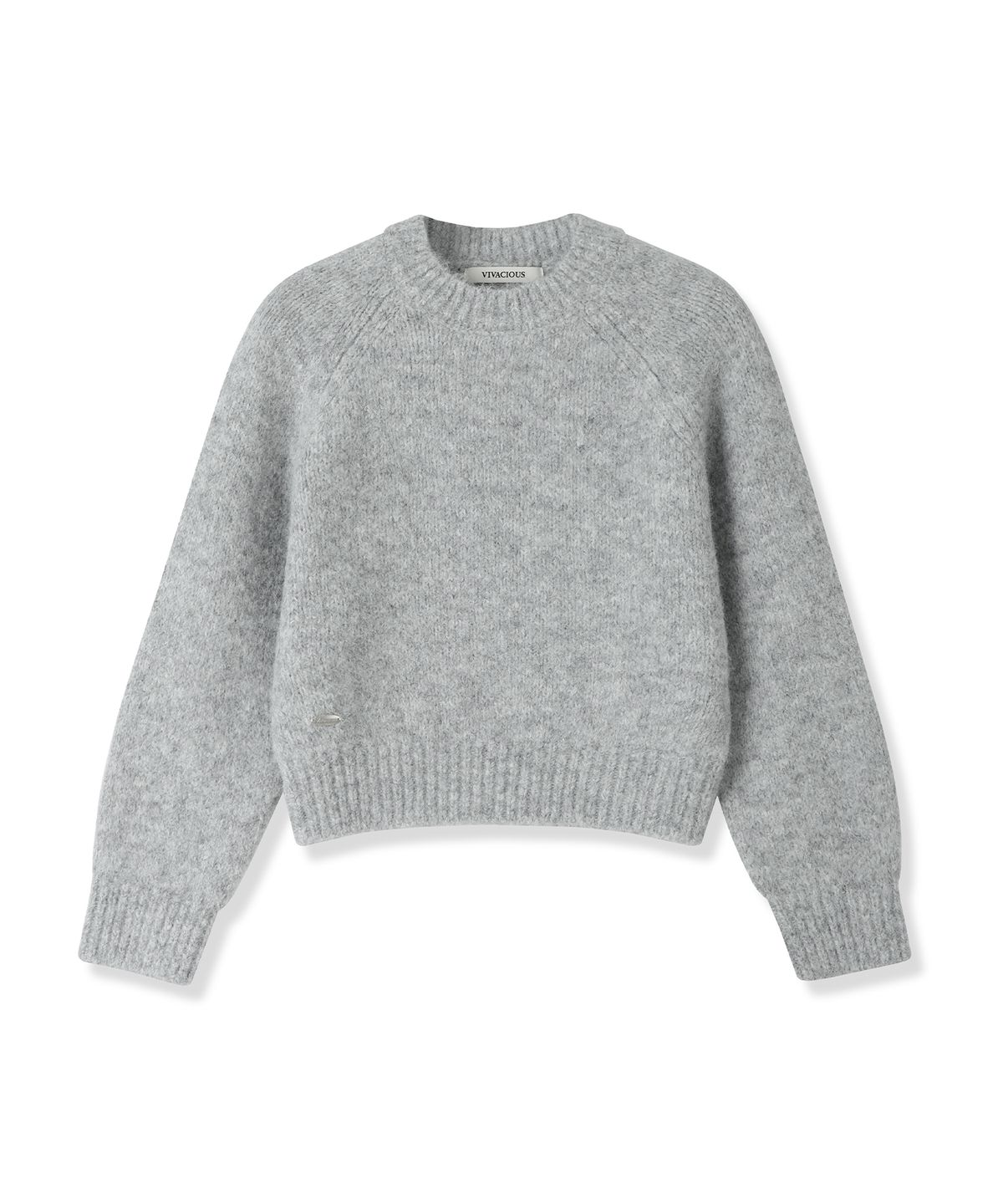 비바셔스(VIVACIOUS) Lumi Raglan Minimal Knit - 5COL