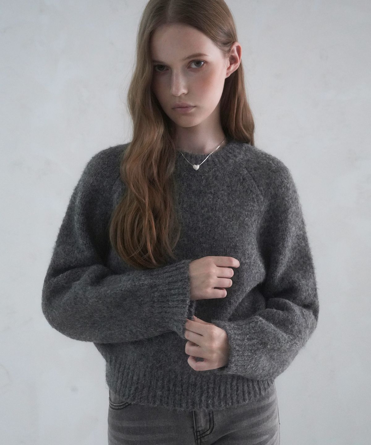 비바셔스(VIVACIOUS) Lumi Raglan Minimal Knit - 5COL