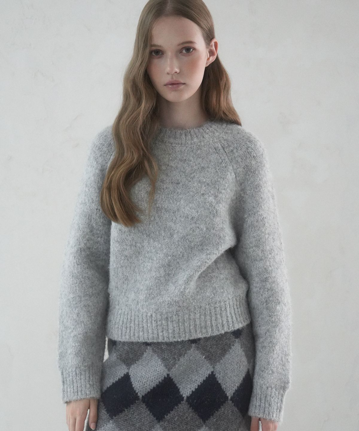 비바셔스(VIVACIOUS) Lumi Raglan Minimal Knit - 5COL