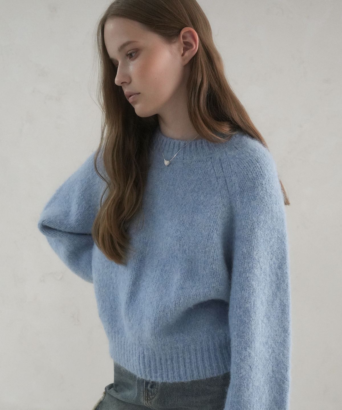 비바셔스(VIVACIOUS) Lumi Raglan Minimal Knit - 5COL