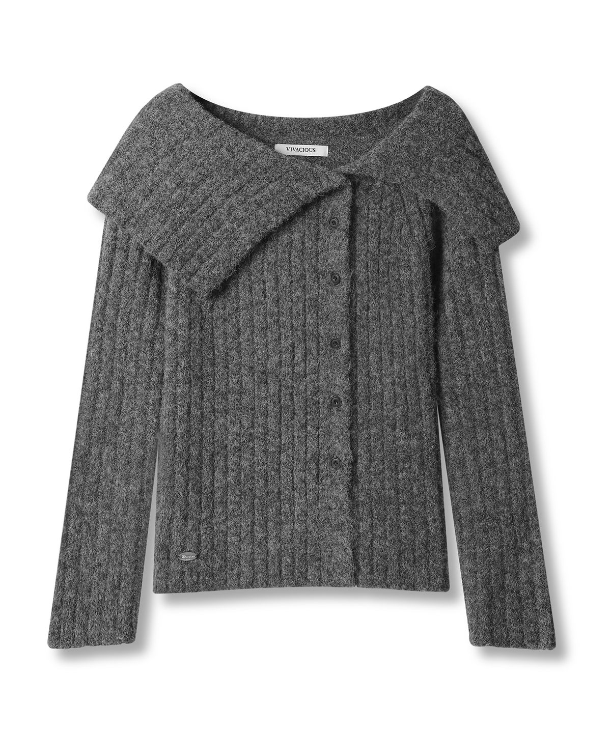 비바셔스(VIVACIOUS) Soleil Off Shoulder Cardigan - 3COL