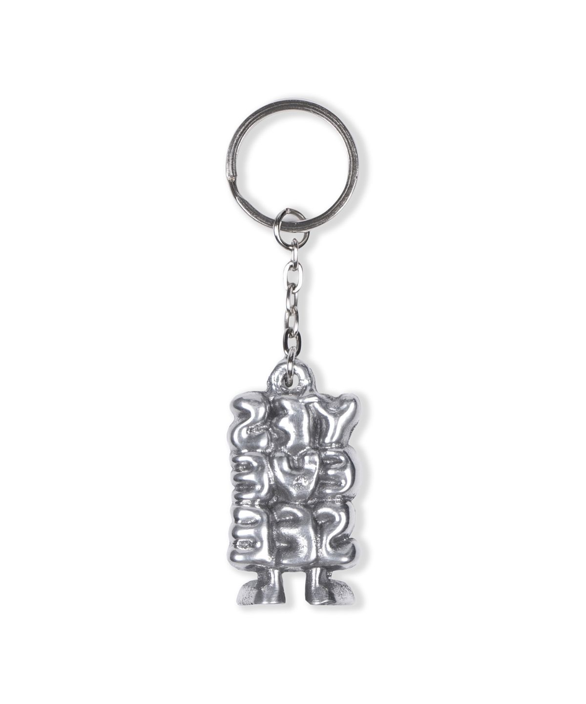 예스아이씨(YESEYESEE) A logo Keyring Silver