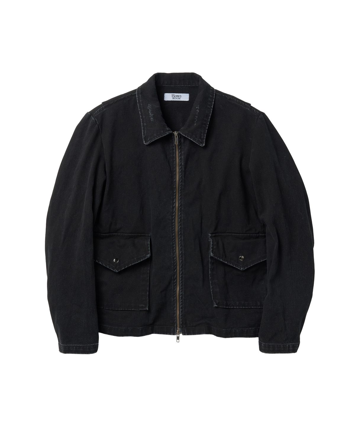 플로즈룸(FLAWSROOM) Vintage Washed Jacket CHARCOAL