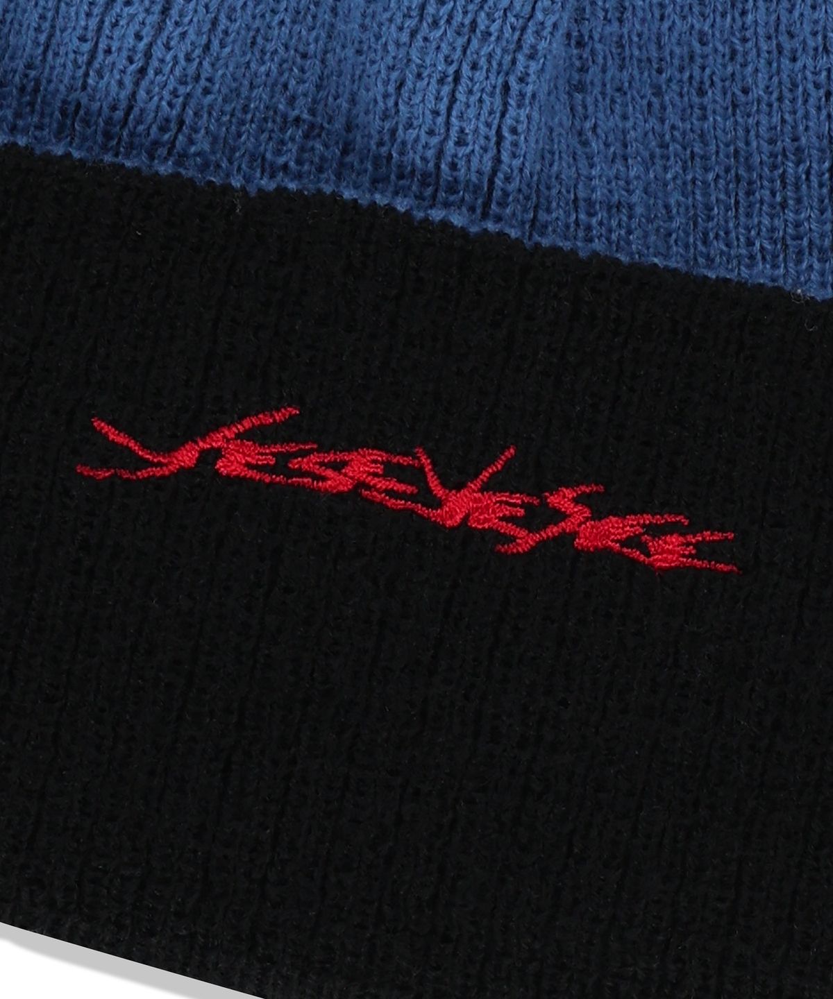 예스아이씨(YESEYESEE) Y.E.S Reversible Beanie Blue/Black