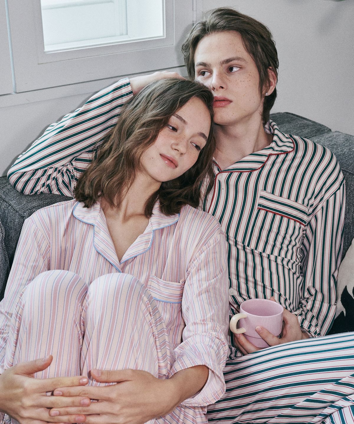 댑(DAB) 프림로즈 소프텐션 잠옷세트 여성용