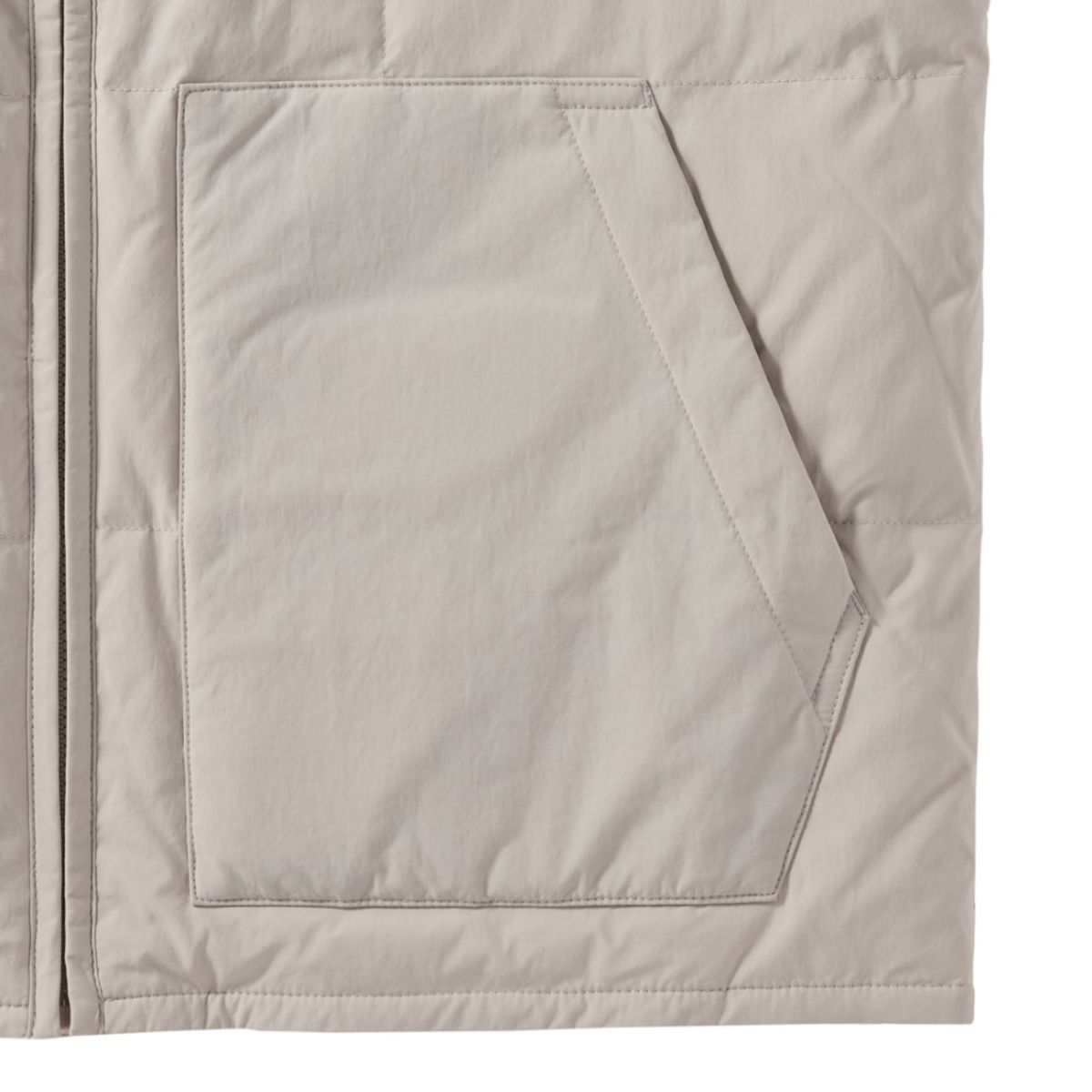 브롬톤 런던(BROMPTON LONDON) AEROWARM LIGHTWEIGHT DOWNVEST - IVORY (P244UDV101)
