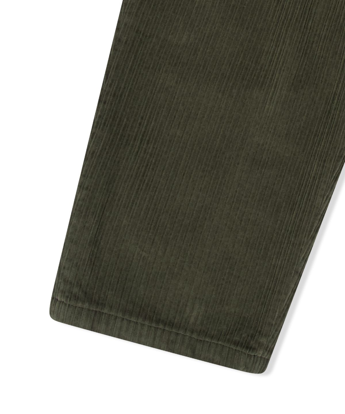 예스아이씨(YESEYESEE) Cord Tucked Pants Olive