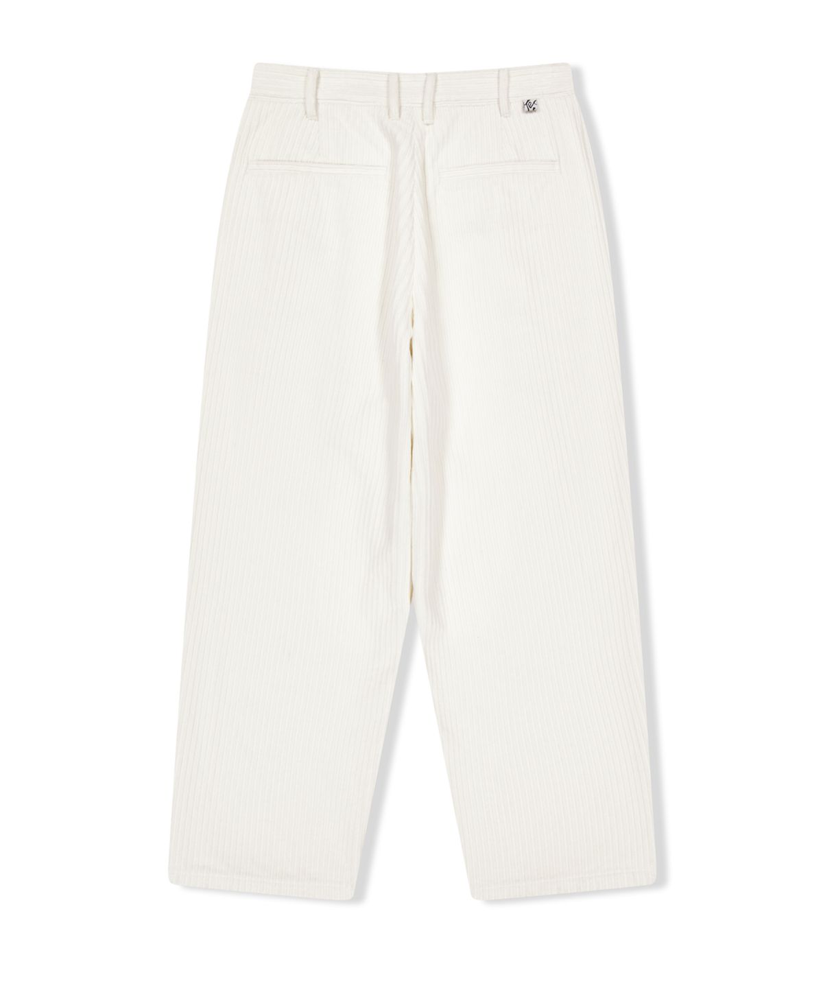 예스아이씨(YESEYESEE) Cord Tucked Pants Polar
