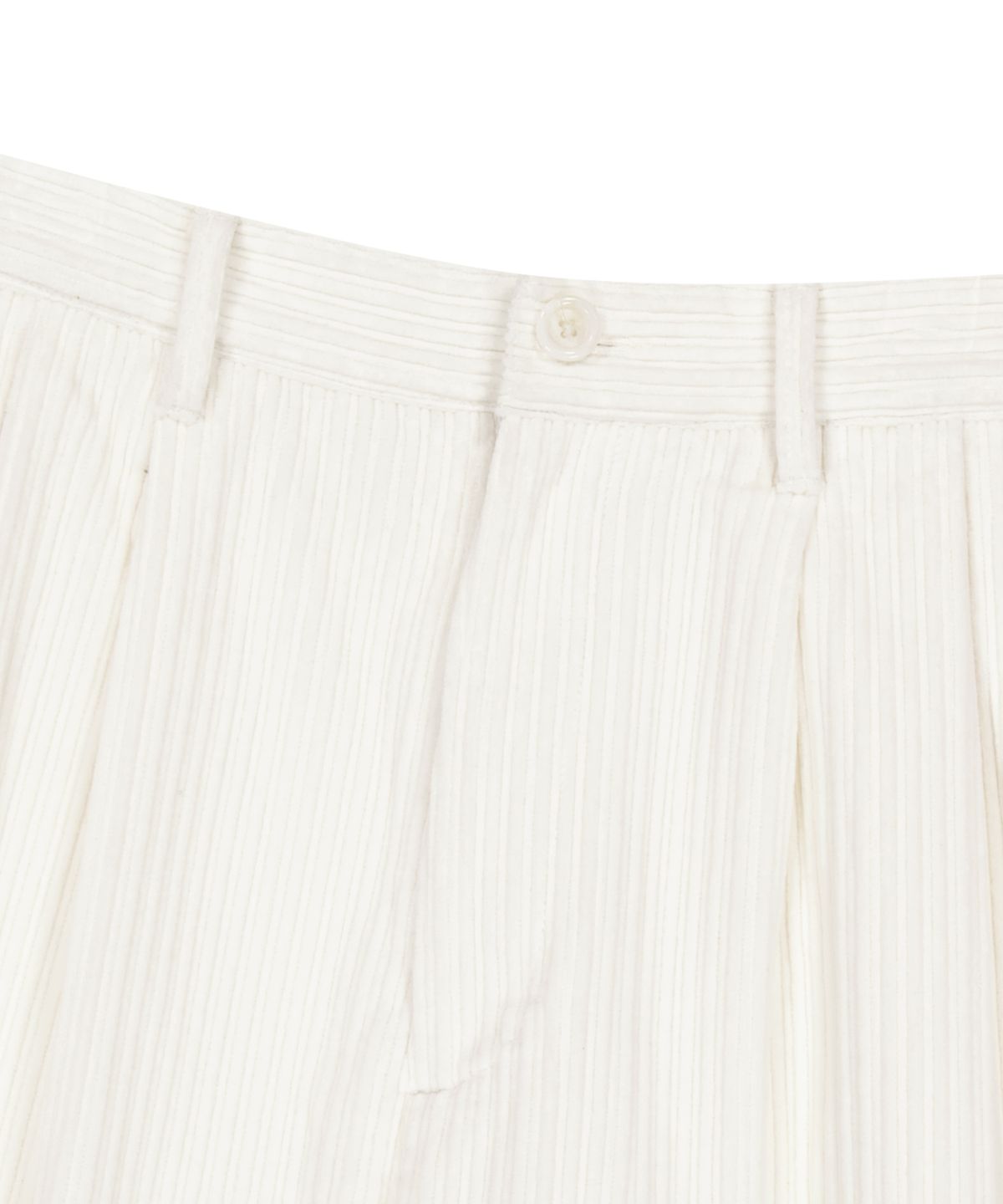 예스아이씨(YESEYESEE) Cord Tucked Pants Polar