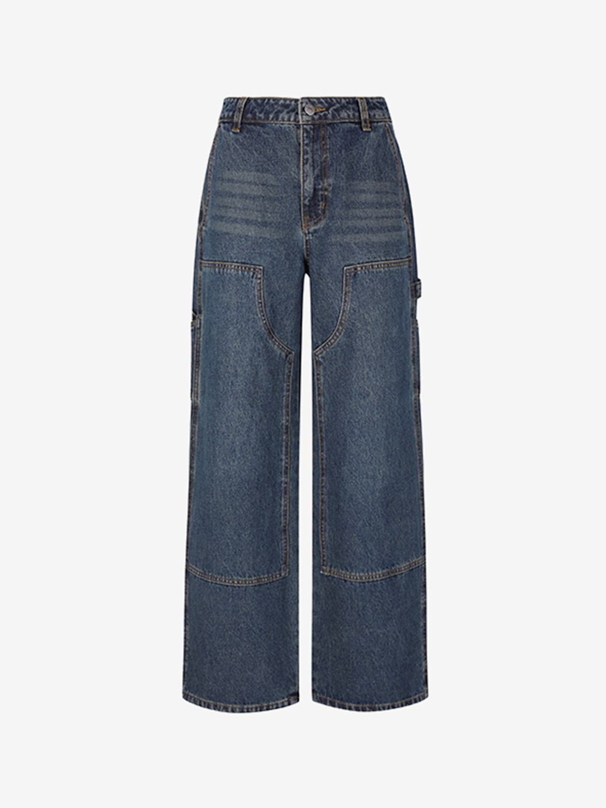 브이엔와이스튜디오(VNYSTUDIO) Side big pocket denim cargo pants_YZBDPN1