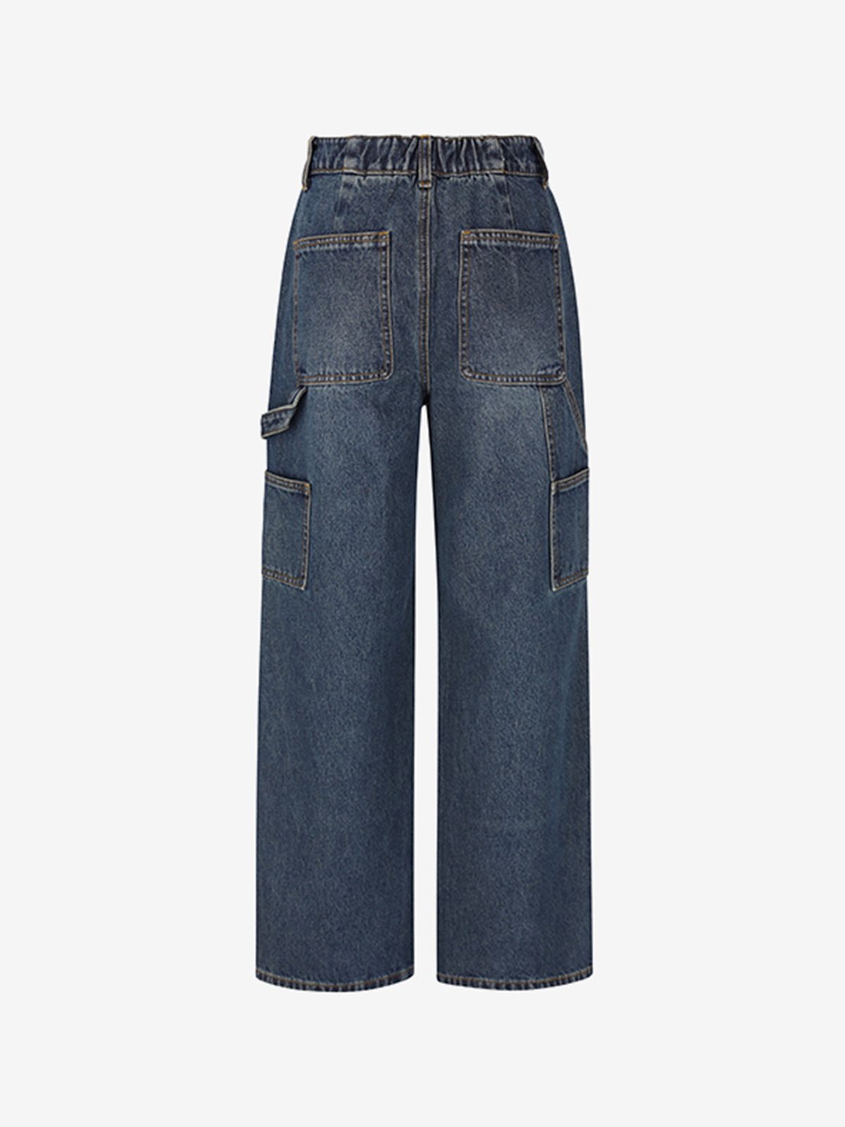 브이엔와이스튜디오(VNYSTUDIO) Side big pocket denim cargo pants_YZBDPN1