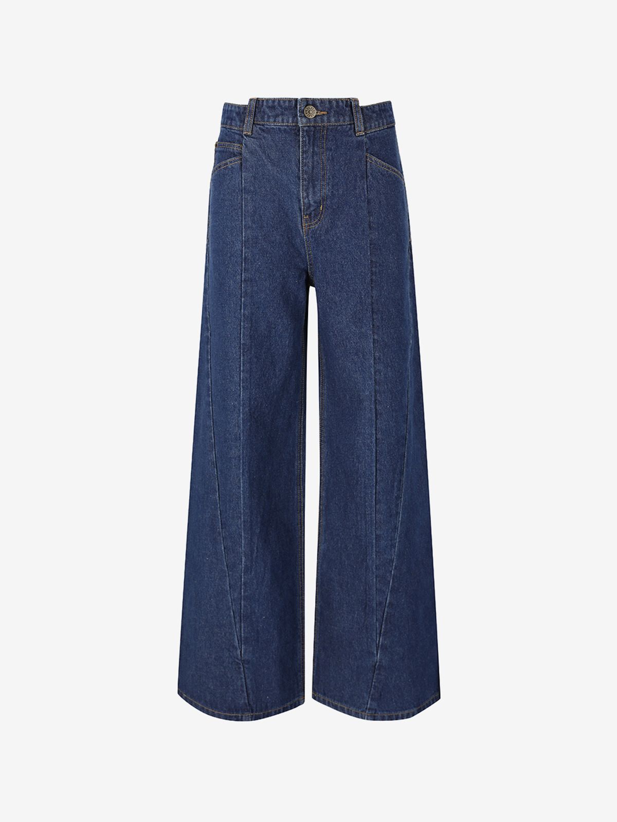 브이엔와이스튜디오(VNYSTUDIO) Washed Wide denim pants_YZBDPN2