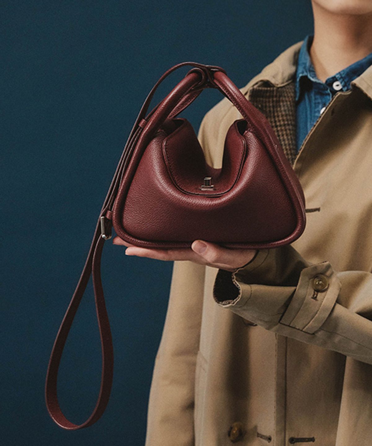 드메이커(DEMAKER) Dilly mini bag-wine