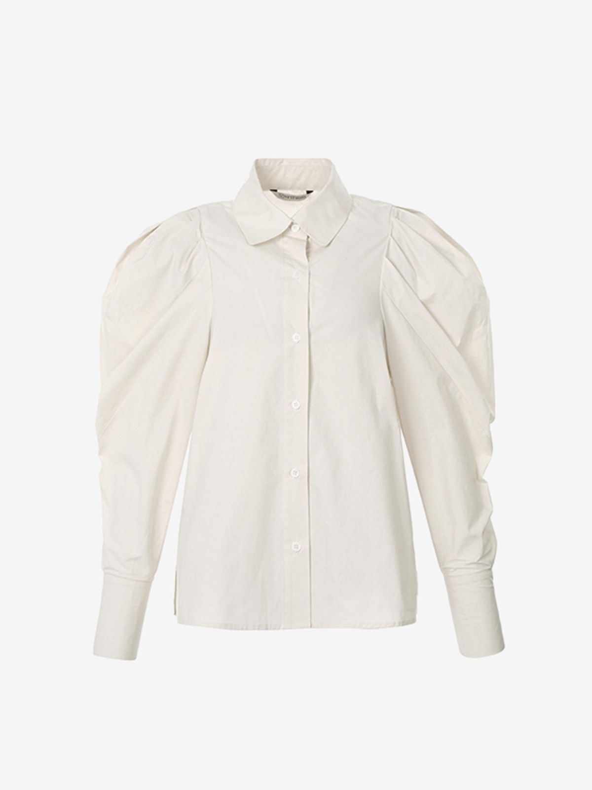 브이엔와이스튜디오(VNYSTUDIO) Shouder pleated detail blouse_YZALSN2