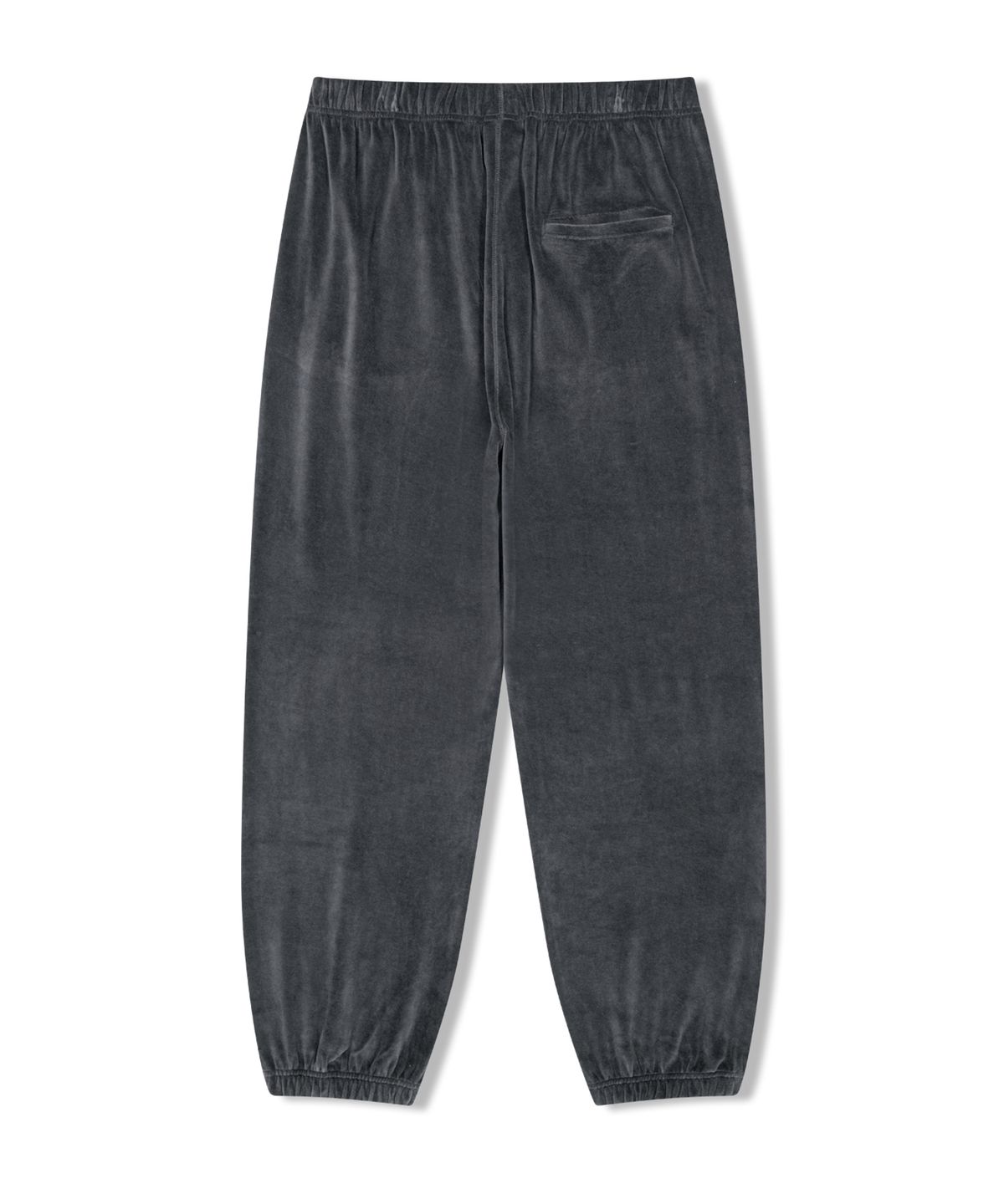 예스아이씨(YESEYESEE) Y.E.S Velour Pants Charcoal