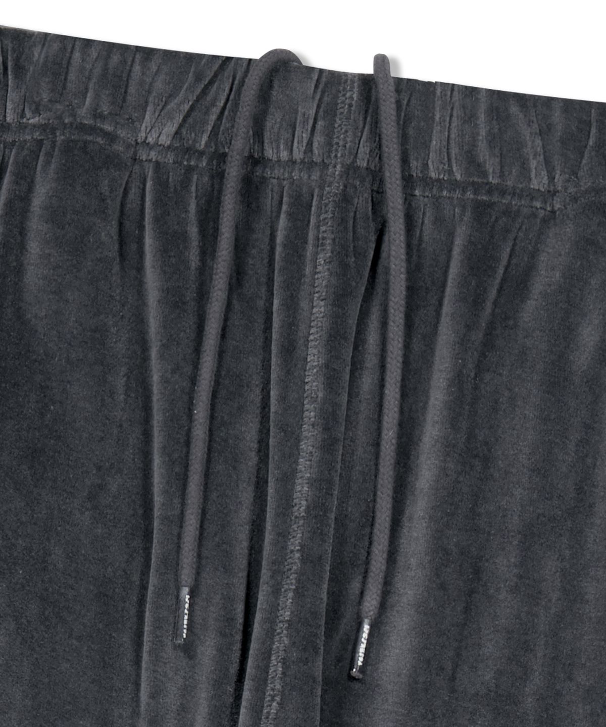 예스아이씨(YESEYESEE) Y.E.S Velour Pants Charcoal