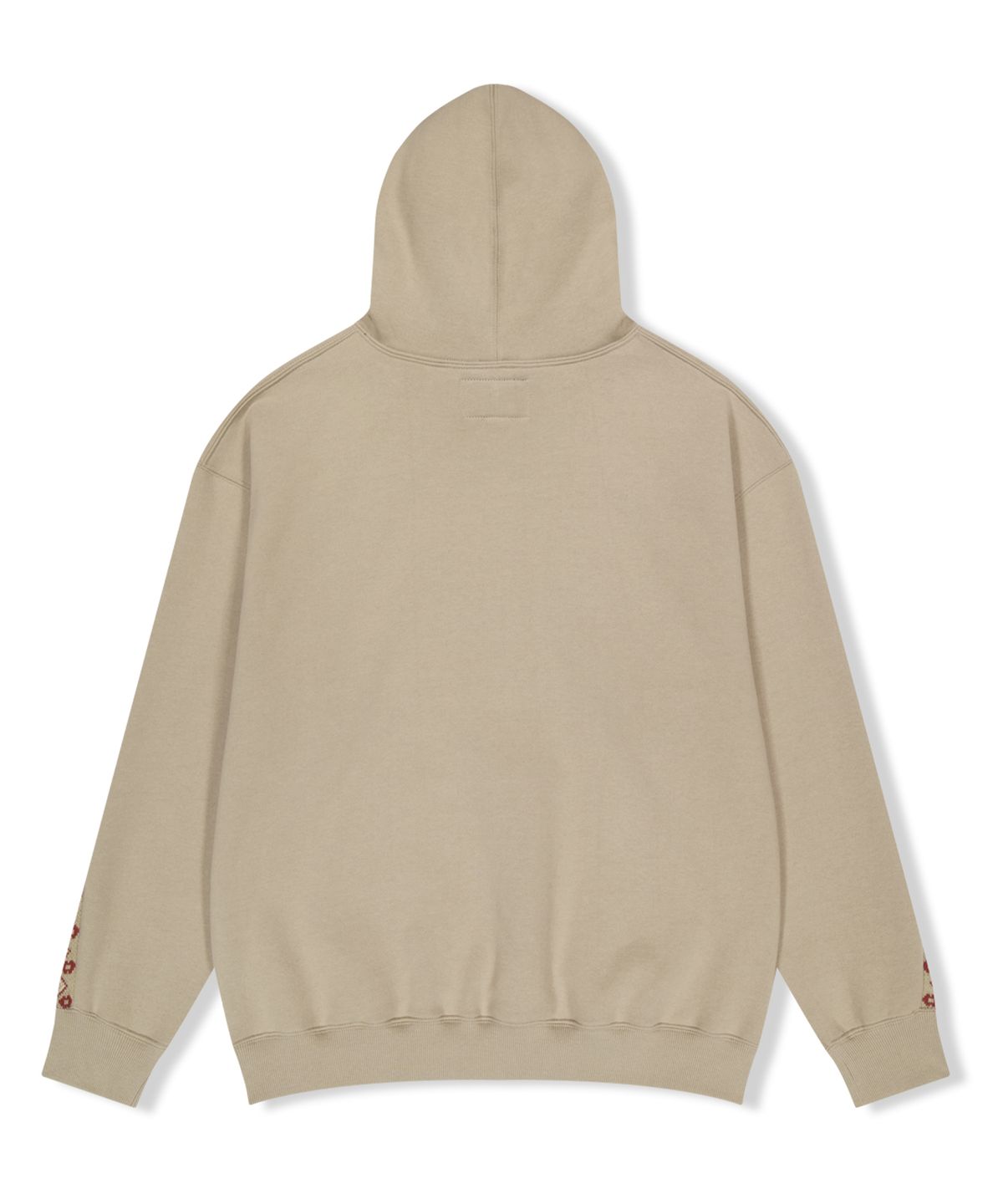 예스아이씨(YESEYESEE) Y.E.S Jacquard Skull Hoodie Stone