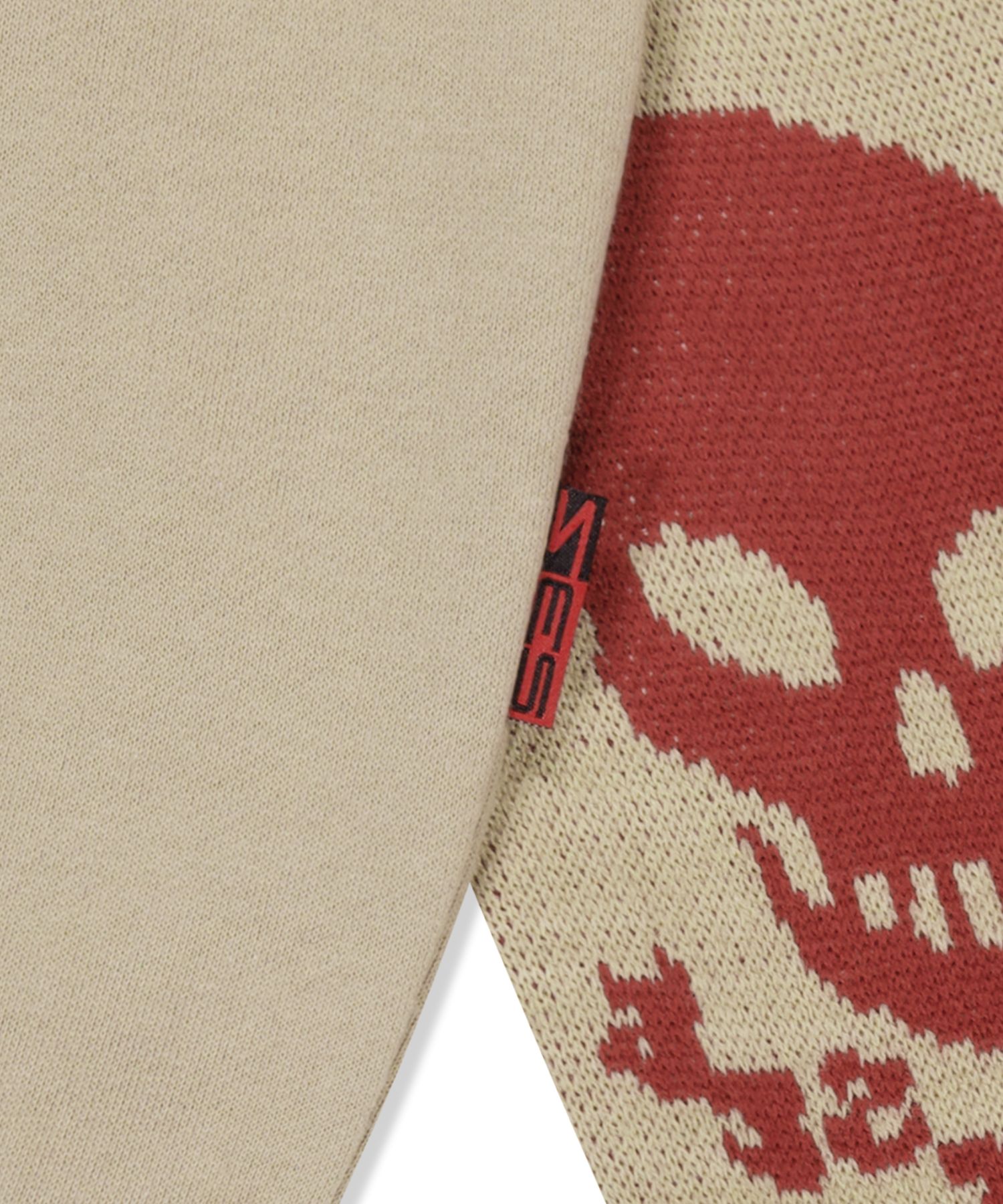 スウェット・トレーナー YESEYESEE YES Jacquard Skull Hoodie Stone YS243TSWHO08STN MUSINSA公式 | YESEYESEE Y.E.S Jacquard Skull Hoodie Stone