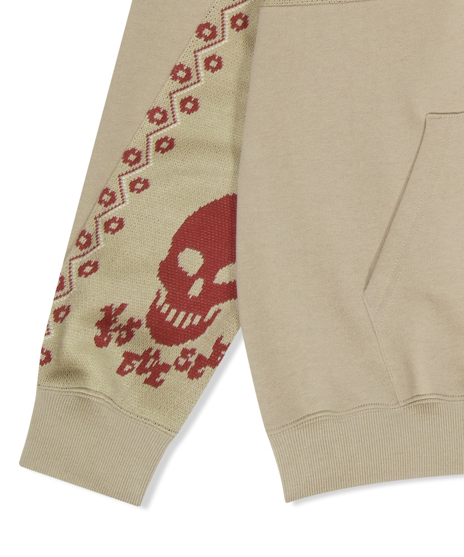◇YESEYESEE◇ YES Jacquard Skull Hoodie Stone MUSINSA公式 | YESEYESEE Y.E.S Jacquard Skull Hoodie Stone