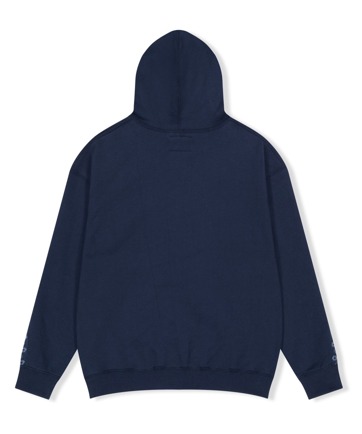 예스아이씨(YESEYESEE) Y.E.S Jacquard Skull Hoodie Navy