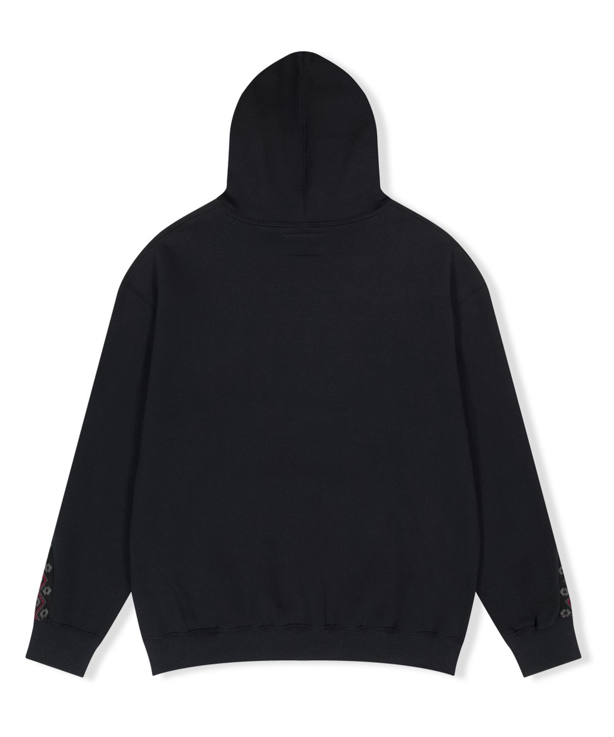 예스아이씨(YESEYESEE) Y.E.S Jacquard Skull Hoodie Black