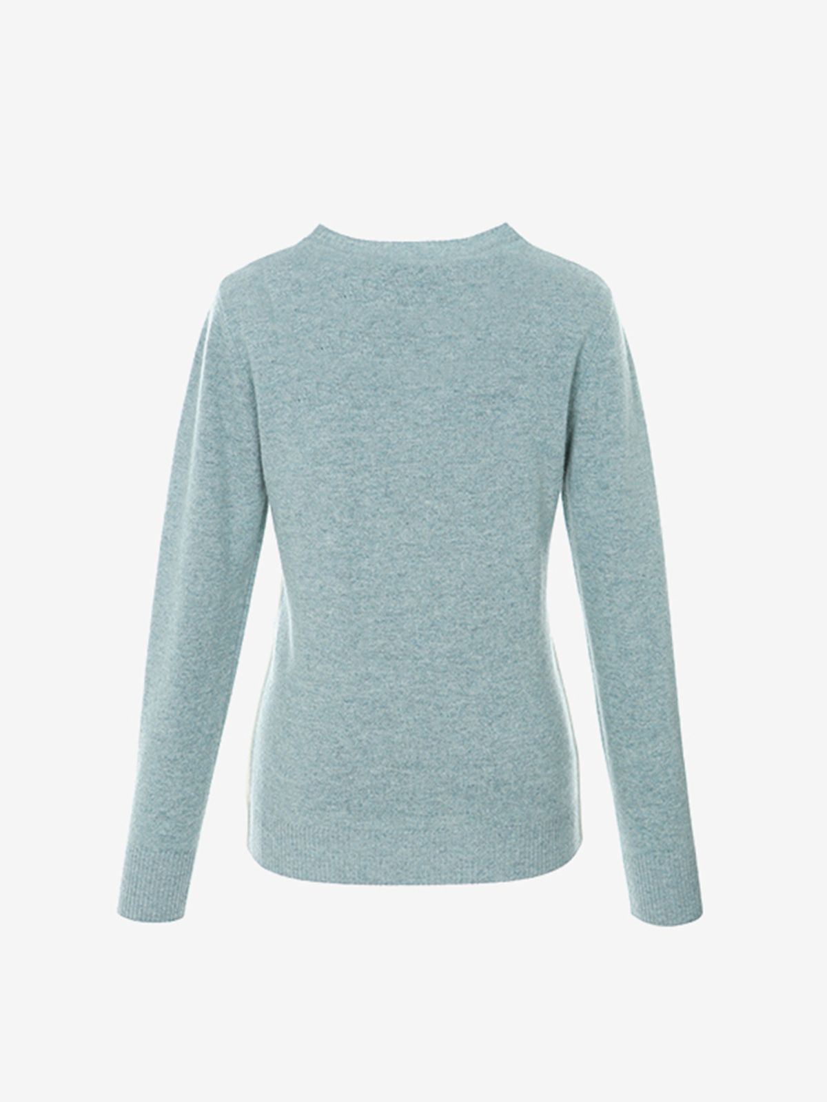 브이엔와이스튜디오(VNYSTUDIO) Cashemere wool blended v.neck knit_YZBLKN2