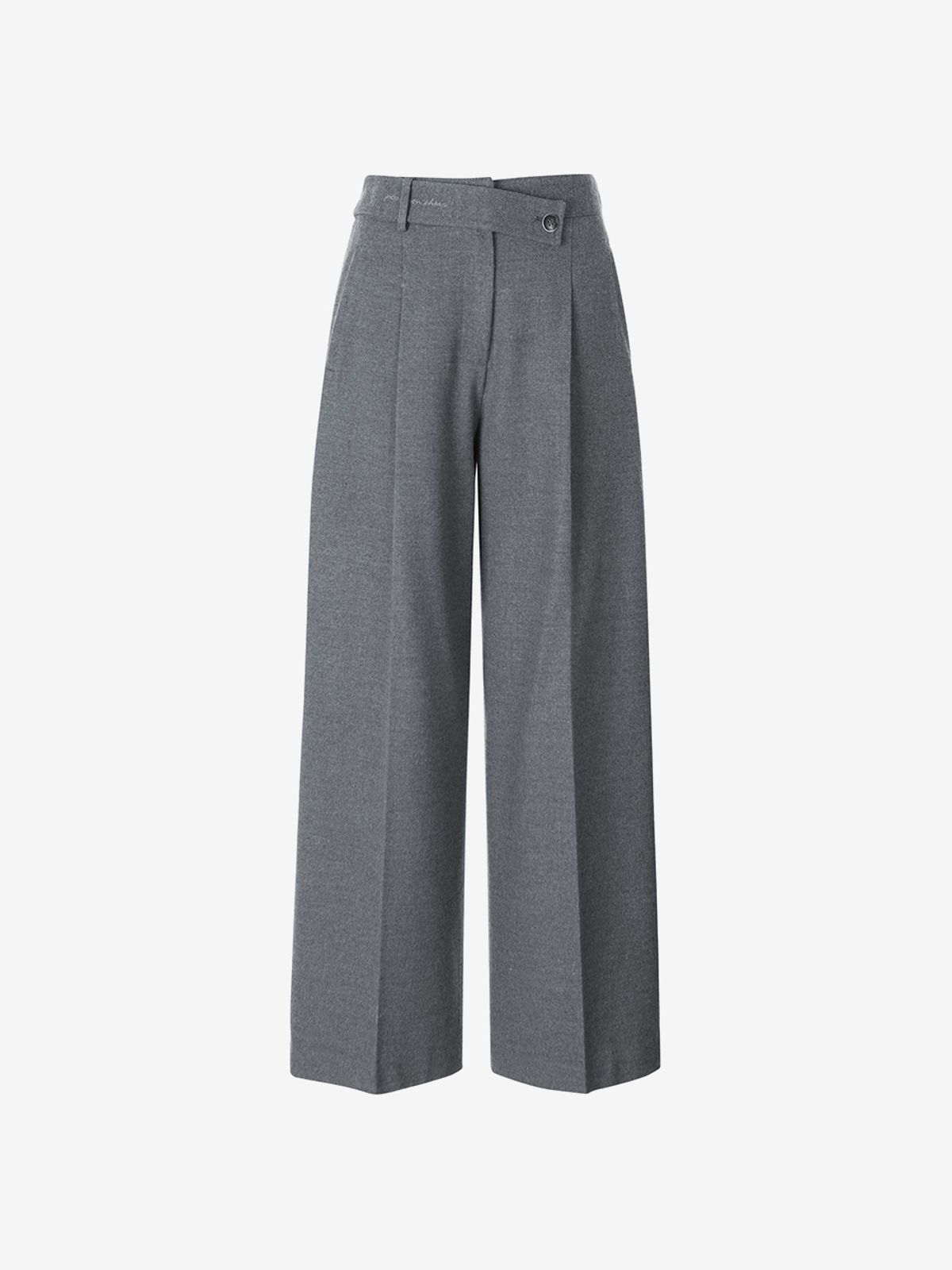 브이엔와이스튜디오(VNYSTUDIO) Pleated Wide Trousers_YZBLPN5