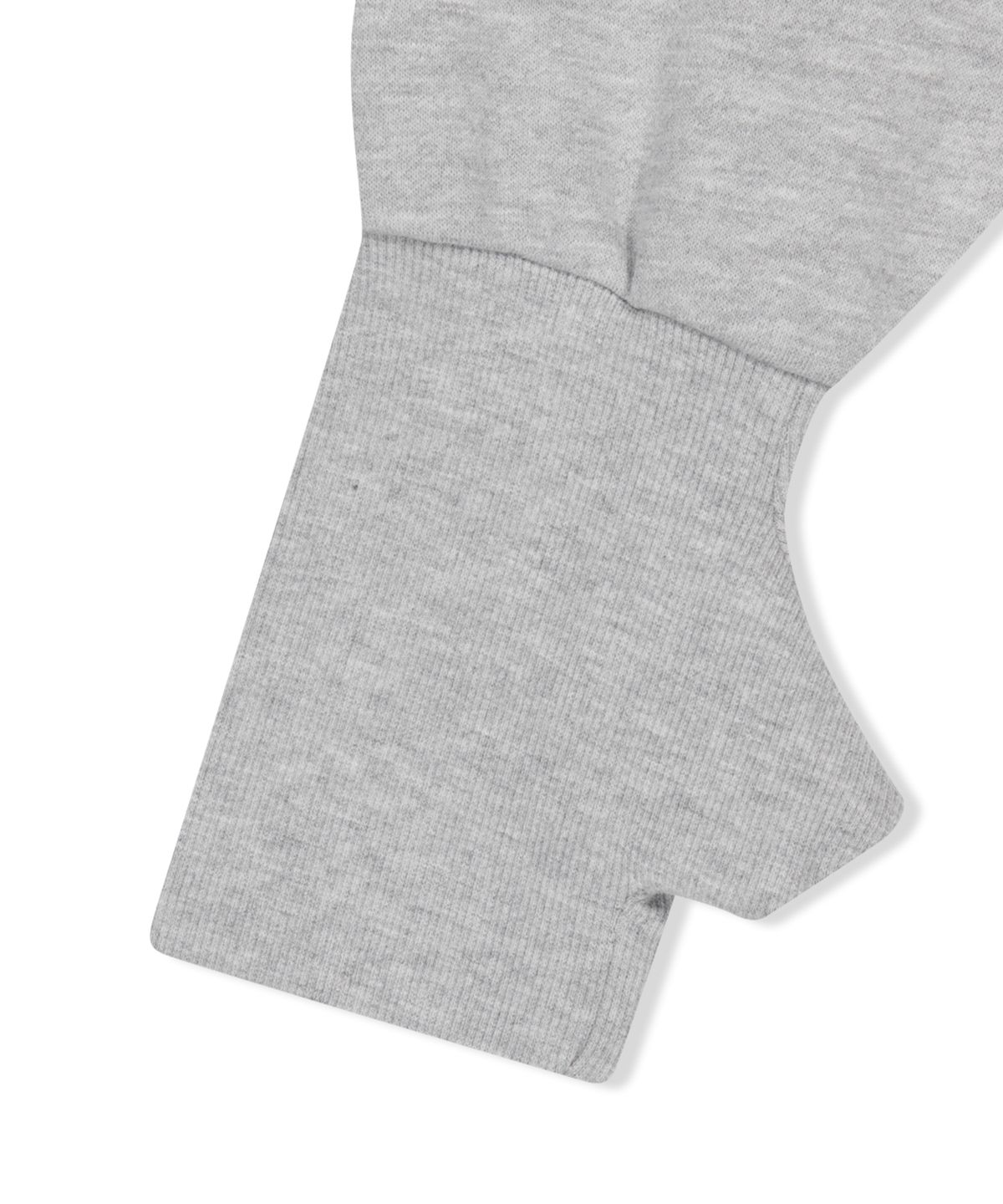 예스아이씨(YESEYESEE) Y.E.S Thumb Hole Half Zip Grey