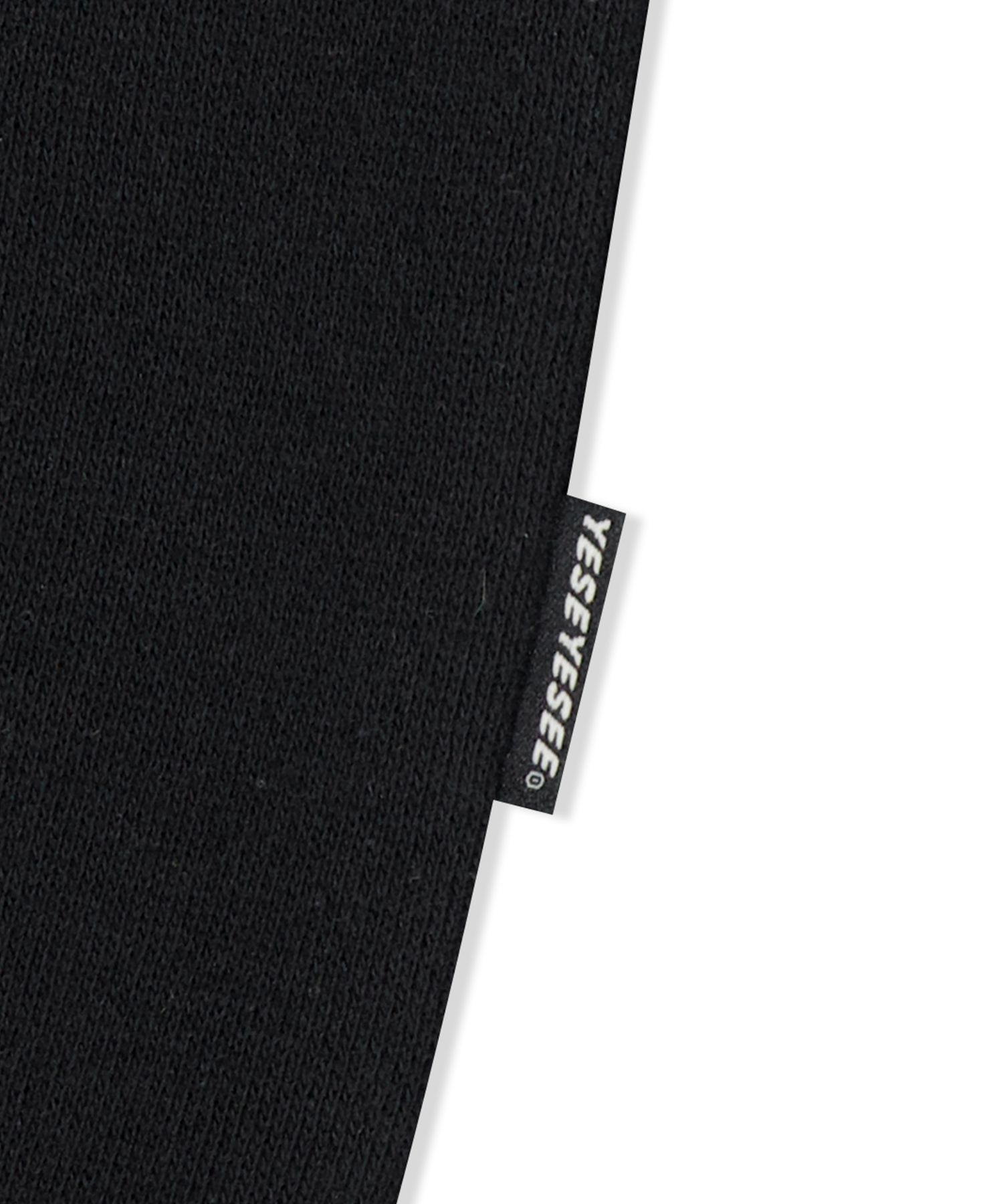 MUSINSA公式 | YESEYESEE Y.E.S Thumb Hole Half Zip Black