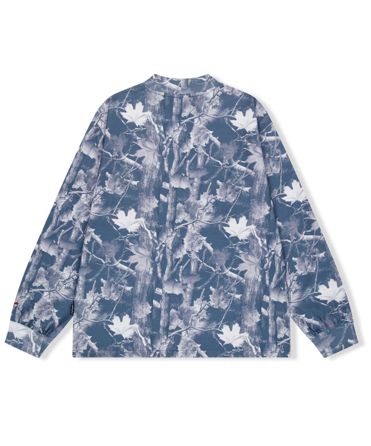 예스아이씨(YESEYESEE) Y.E.S Mock Neck L/S Blue