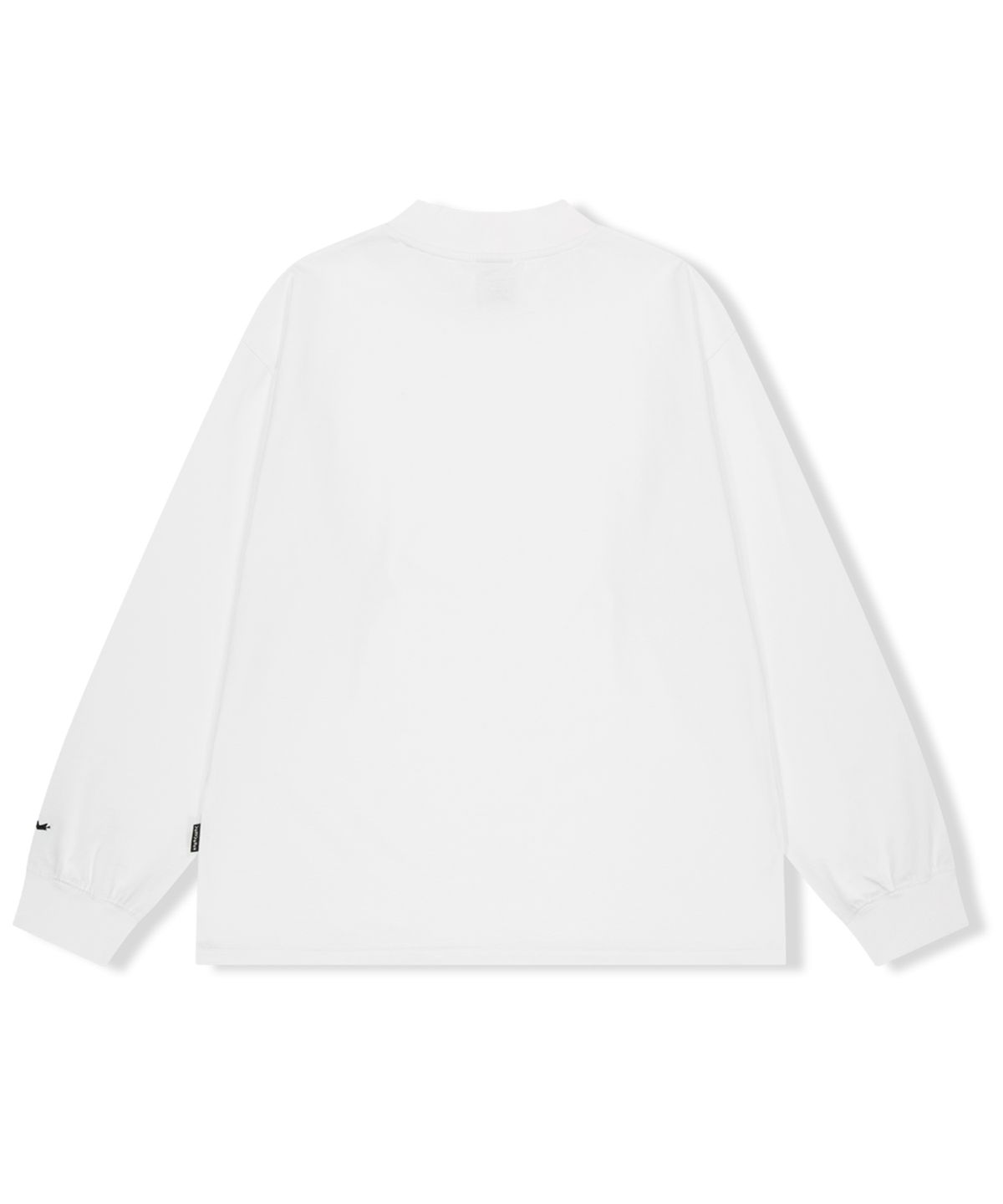 예스아이씨(YESEYESEE) Y.E.S Mock Neck L/S White