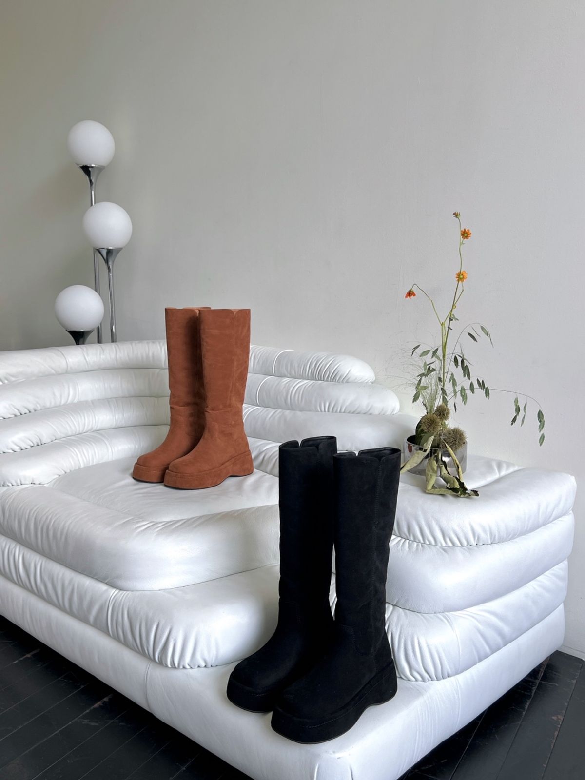 바이아덜스(BYOTHERS) Chester platform long boots