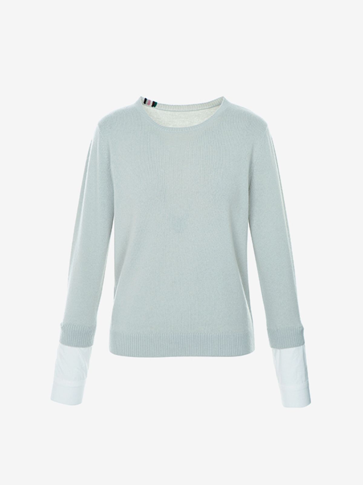 브이엔와이스튜디오(VNYSTUDIO) Cashmere wool blended knit sweater_YZBLKN3