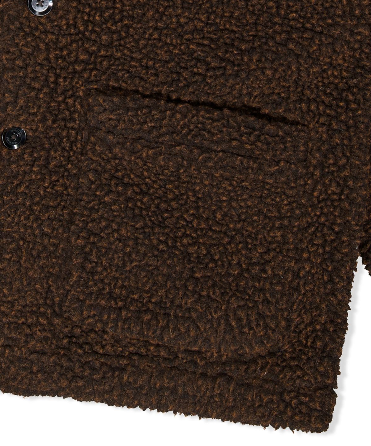 예스아이씨(YESEYESEE) Sherpa Fleece Jacket Brown
