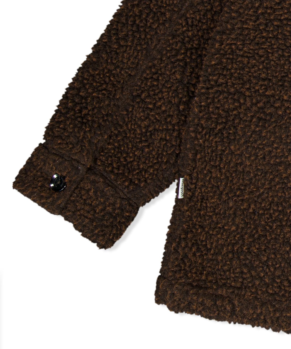예스아이씨(YESEYESEE) Sherpa Fleece Jacket Brown