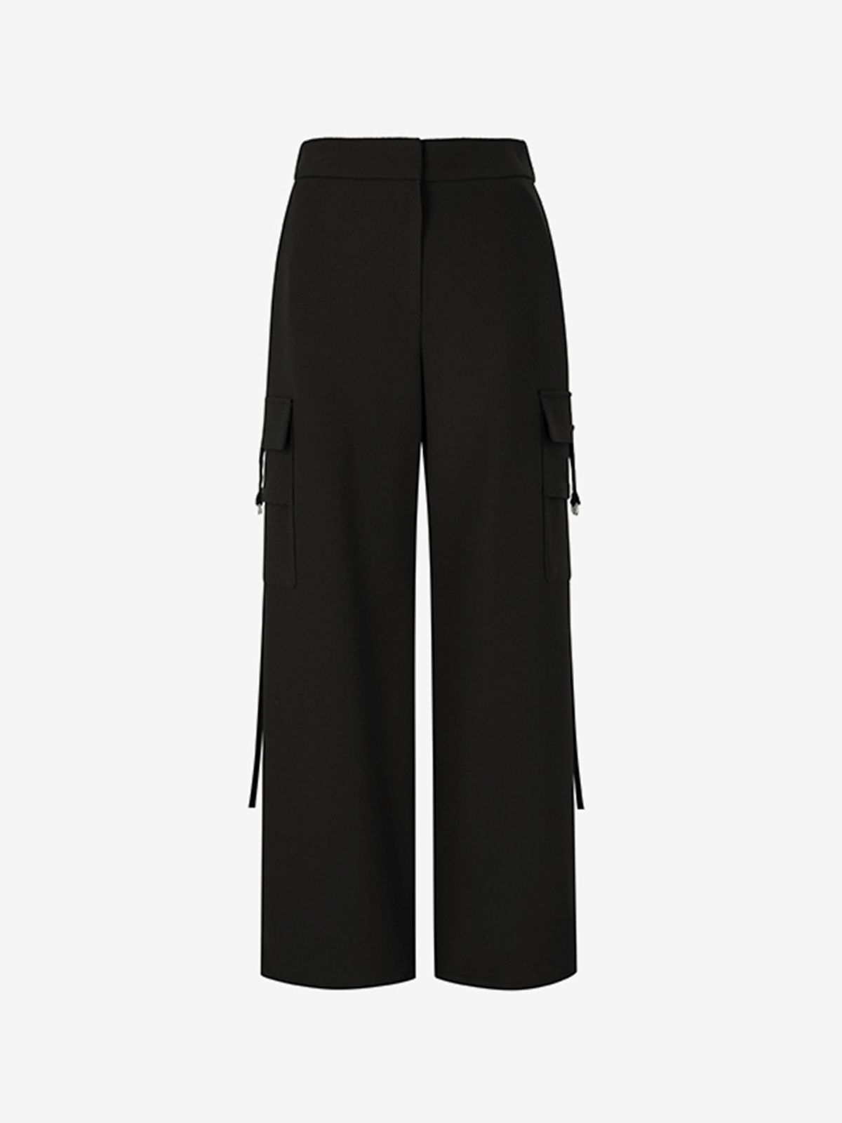 브이엔와이스튜디오(VNYSTUDIO) Wool blended streight cargo trousers_YZALPN3