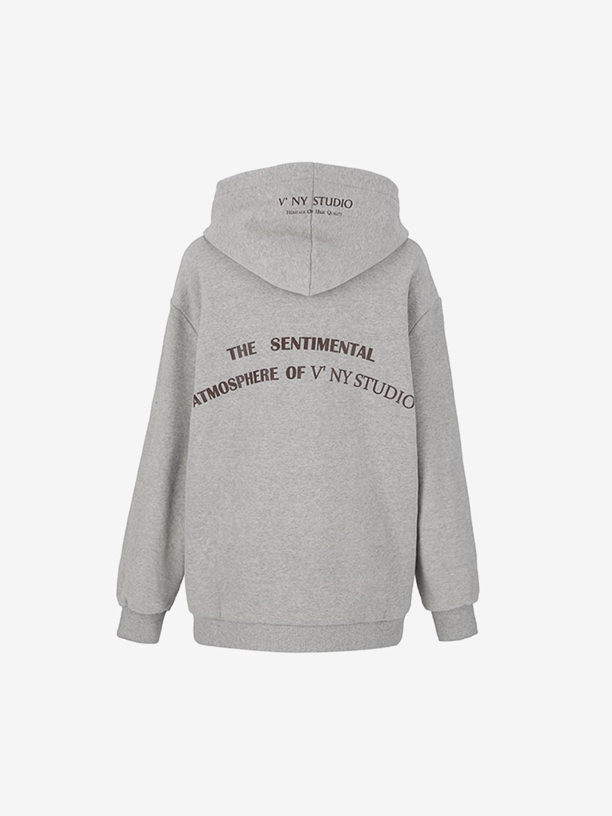 브이엔와이스튜디오(VNYSTUDIO) Hoodie drop-shoulder sweatshirt_YZBLTN3