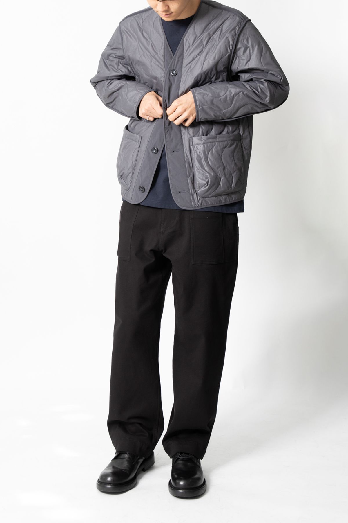 홀리선(HORLISUN) Sherpa Liner Jacket Charcoal